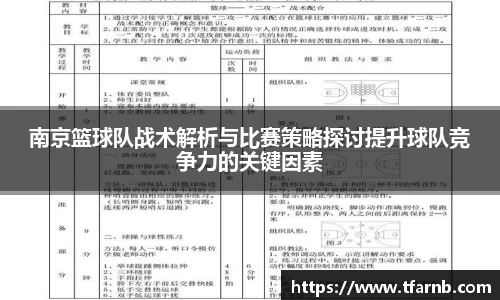 南京篮球队战术解析与比赛策略探讨提升球队竞争力的关键因素